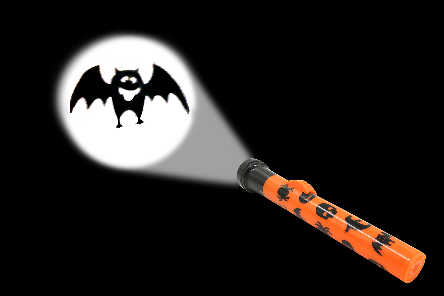lampe de poche projection 5 motifs halloween halloween 10 doigts
