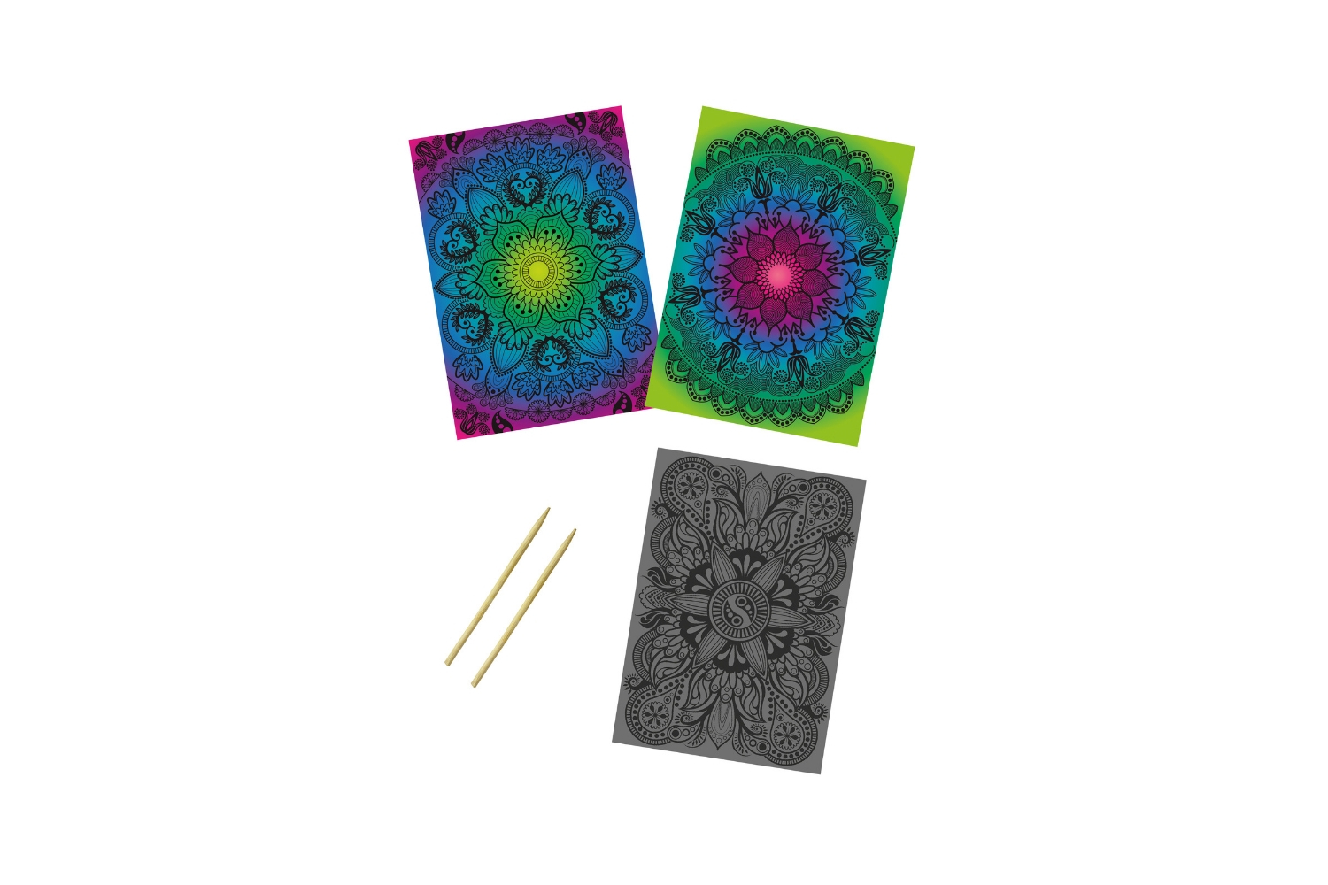 Coffret tampons Mandalas 