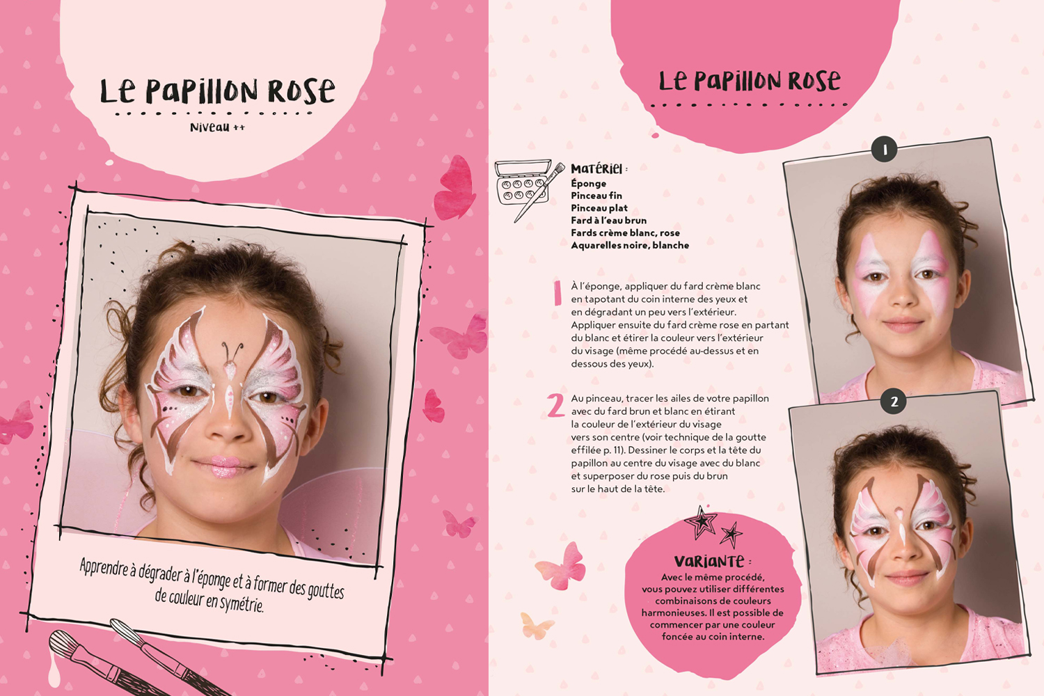 Maquillage enfant Princesse d'hiver - Idées conseils et tuto