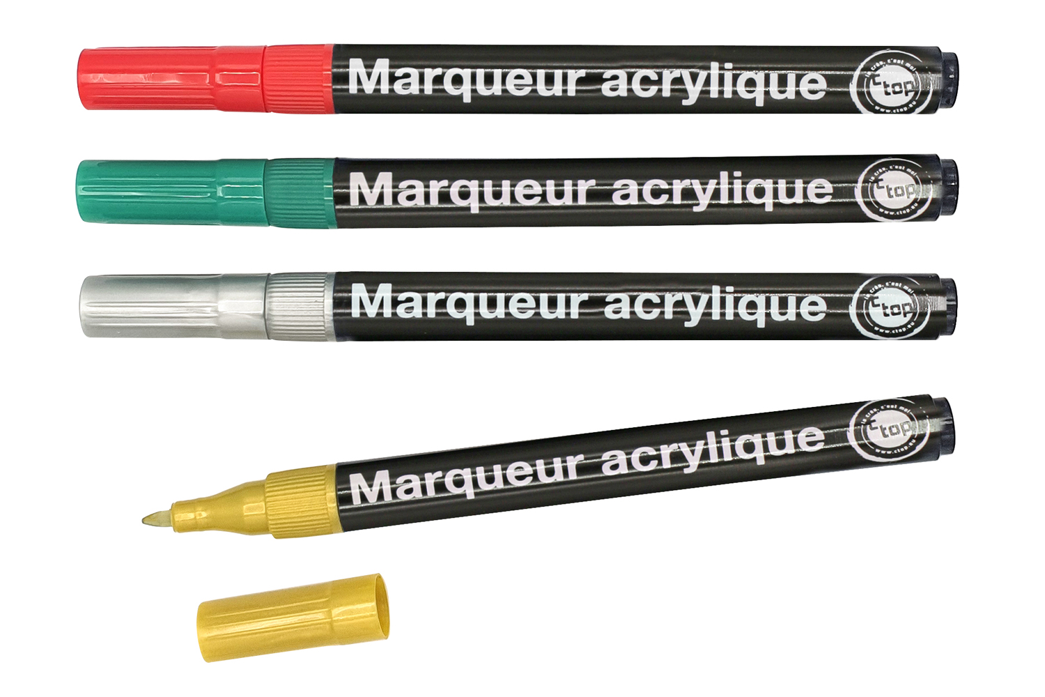 Marqueur Posca Noir - Marqueur POSCA - 10 Doigts