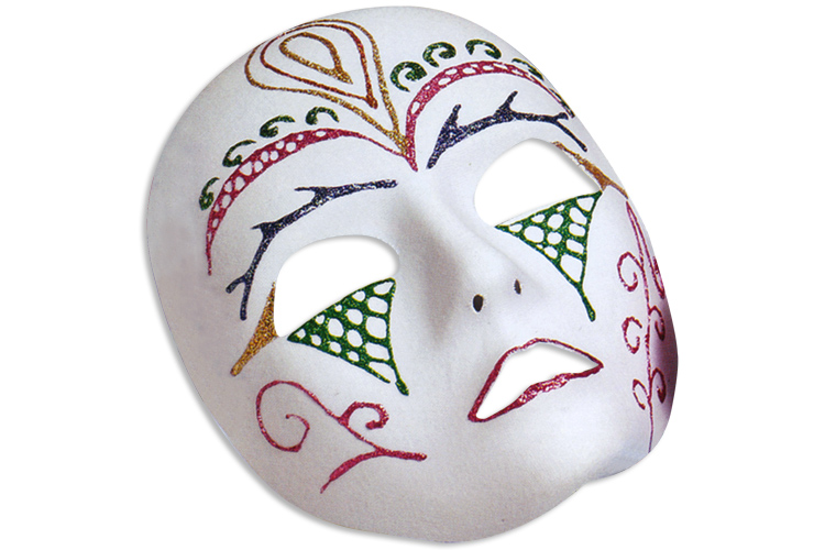 Masques décoré avec un stylo 3D - Tutos Carnaval - 10 Doigts