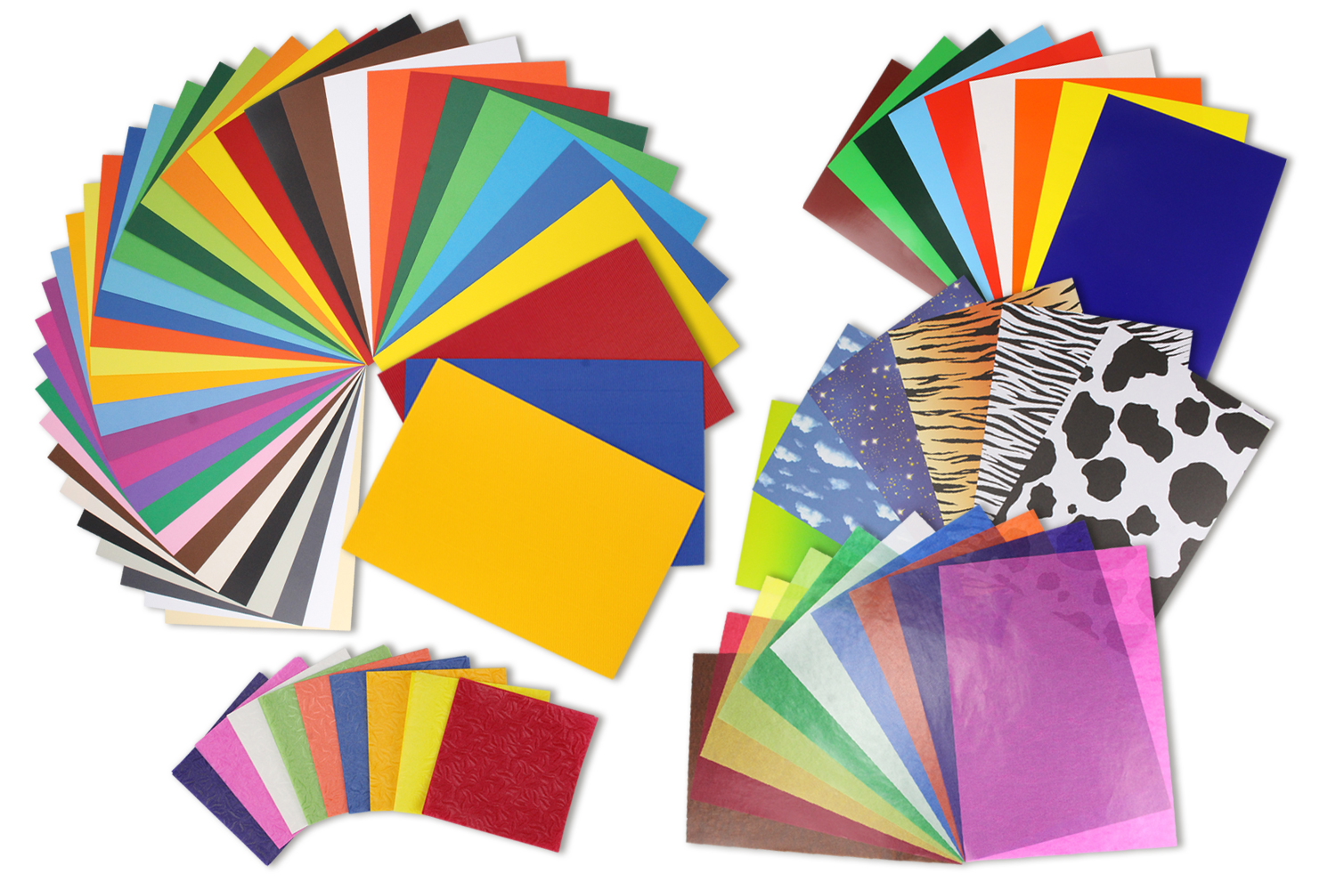 Papiers de Bricolage - Maxi pack 164 feuilles - Papiers colorés - 10 Doigts