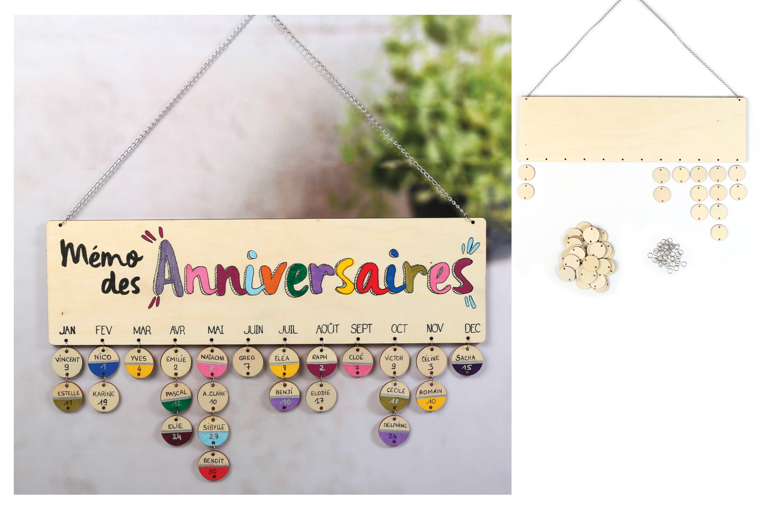 Calendrier Anniversaires A Personnaliser Anniversaires 10 Doigts Calendrier Anniversaires A Personnaliser Anniversaires 10 Doigts