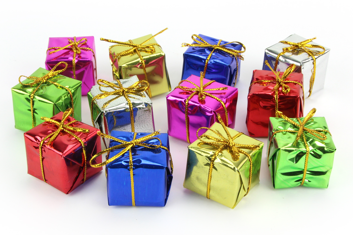 Mini cadeaux décoratifs - 12 pièces - Petites décorations de Noël - 10  Doigts