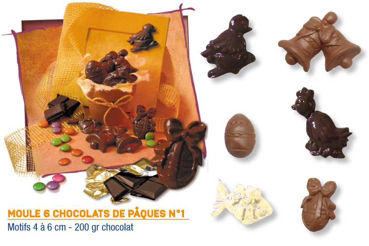 Moule à chocolat en silicone printemps