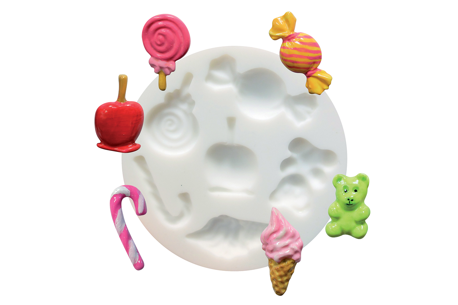 Moule à crème glacée de dessin animé, pratique, réutilisable, Flexible et  Portable, pour la cuisine, moule à glaçons en forme d'ours – acheter aux
