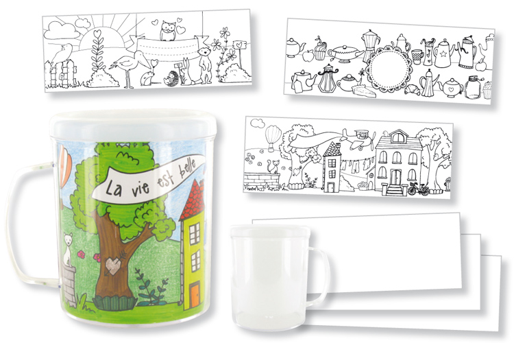 Mug personnalisable avec le dessin de votre enfant - Jeux'Gratte