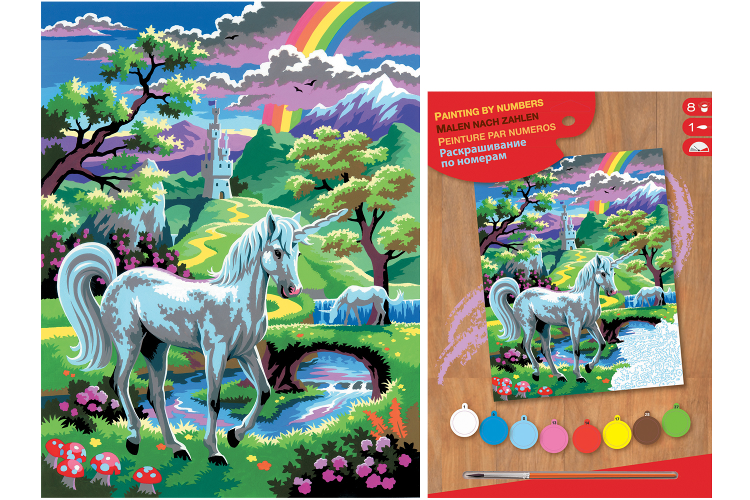 Peinture par numéro papillon toile peinture Kits décoration de la maison coloriage par numéros dessin animalier sur toile cadeau Unique