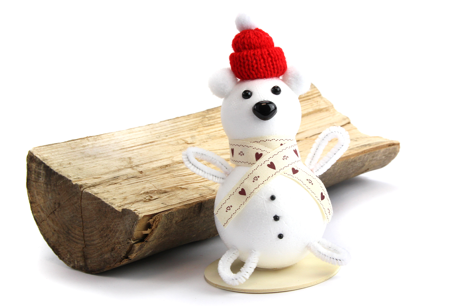 Mini bonnets tricotés - 6 pièces - Nouveautés de Noël 2023 - 10 Doigts