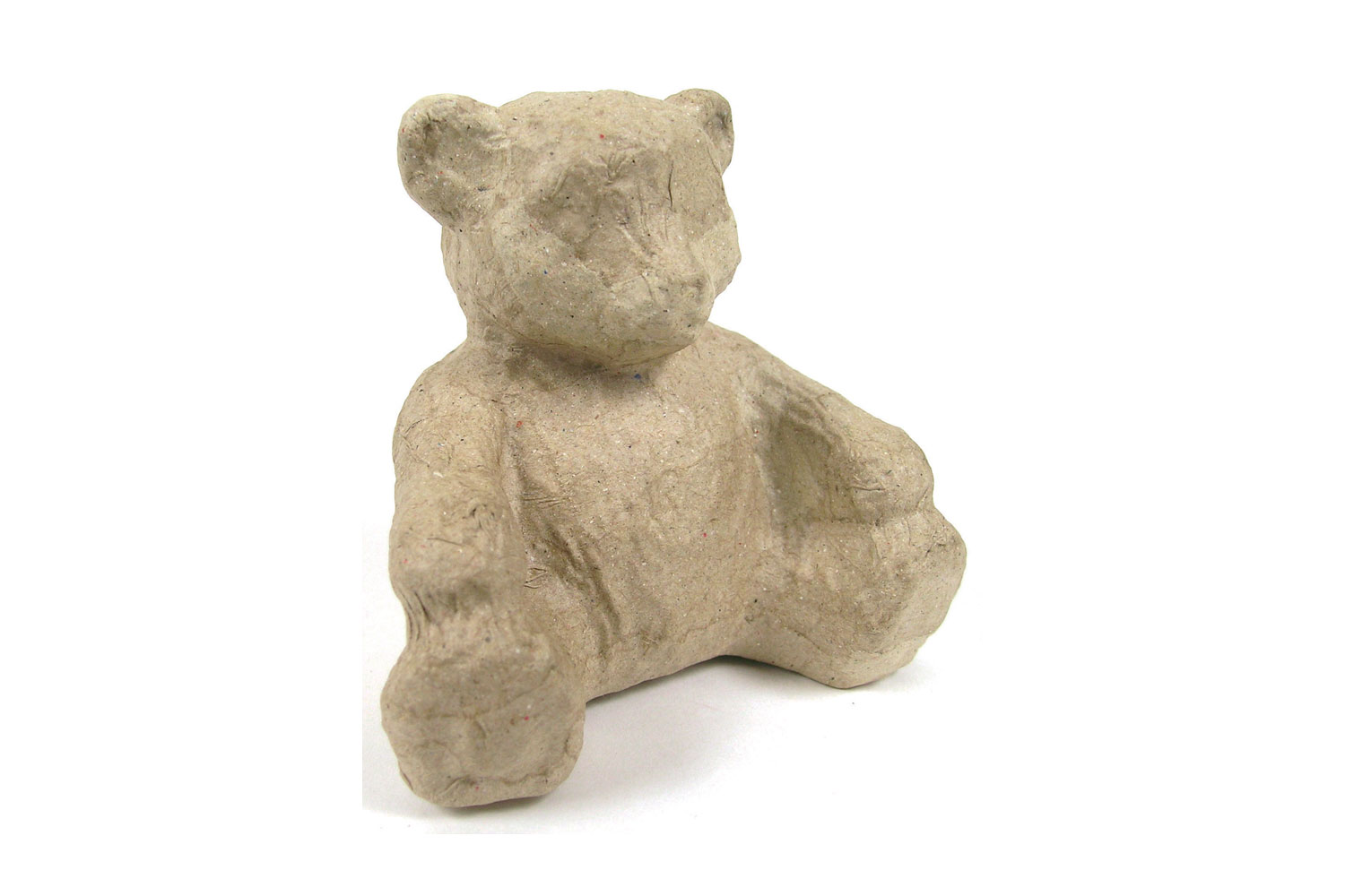 Ourson En Papier Mache 8 Cm Animaux En Papier Mache 10 Doigts