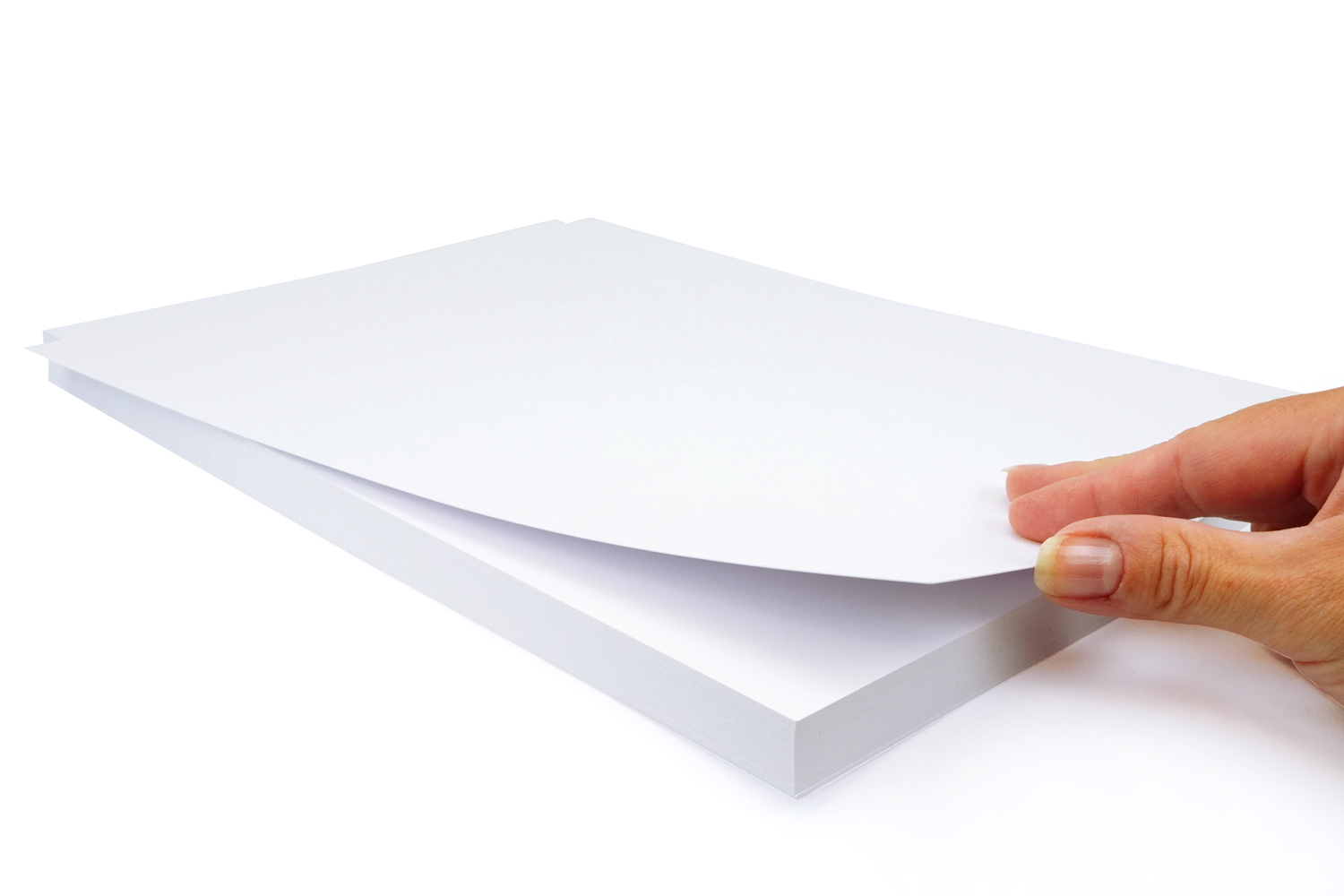 Papier épais blanc - Format au choix - Papiers pour peinture - 10