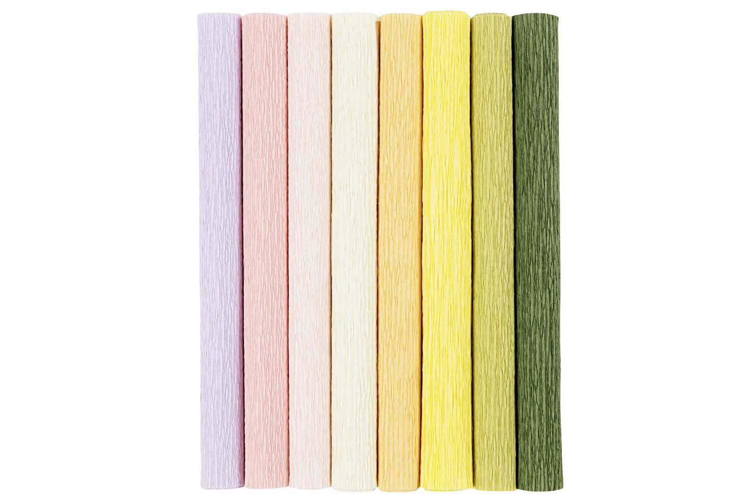 Rouleau De Papier Crépon - 15 Cm X 250 Cm - Rose Clair - Pour Décoration Fête, Mariage, Anniversaire, DIY