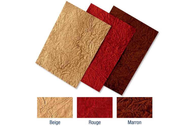 Couvertures De Livre Imitation Cuir OLYCRAFT - Lot 4 Feuilles 4 Couleurs - Dos En Papier - Pour Scrapbooking, DIY, Reliure