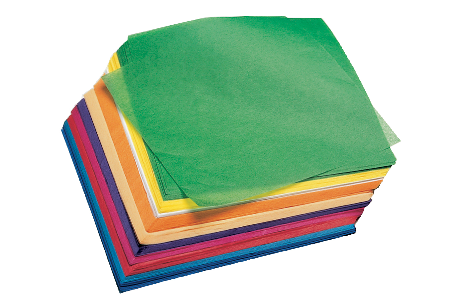 BUENTYA Lot de 3000 feuilles de papier de soie carré coloré - 30 couleurs -  Doux - DIY - Multicolore 