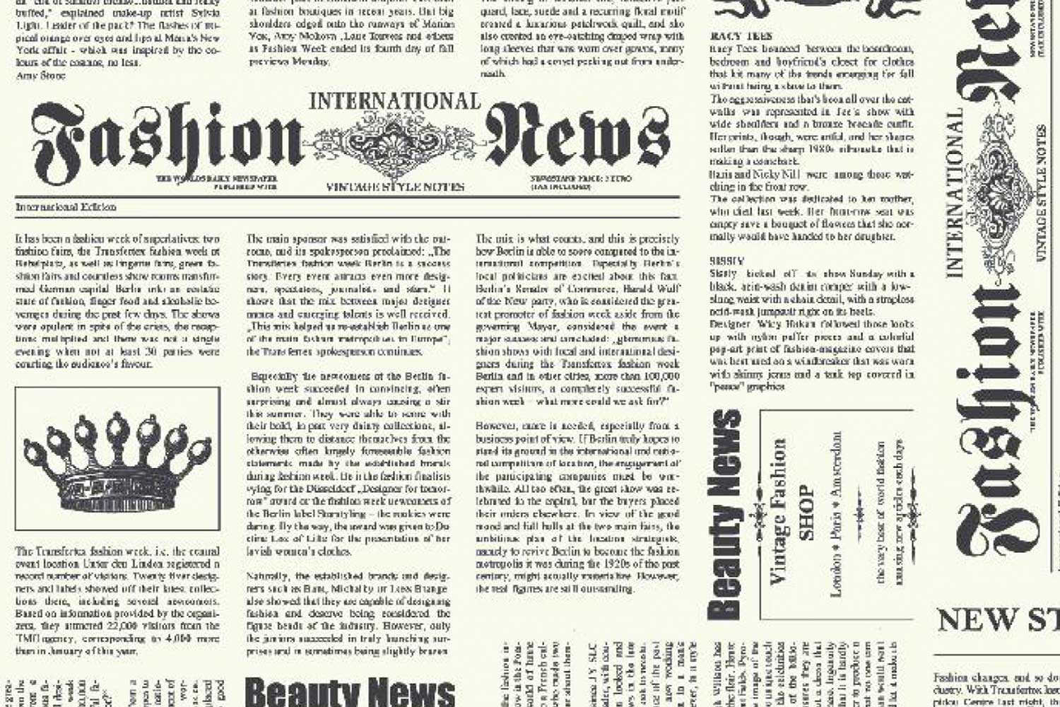 Papier Décopatch Journal 3 feuilles N°770 Papiers Décopatch 10 Doigts