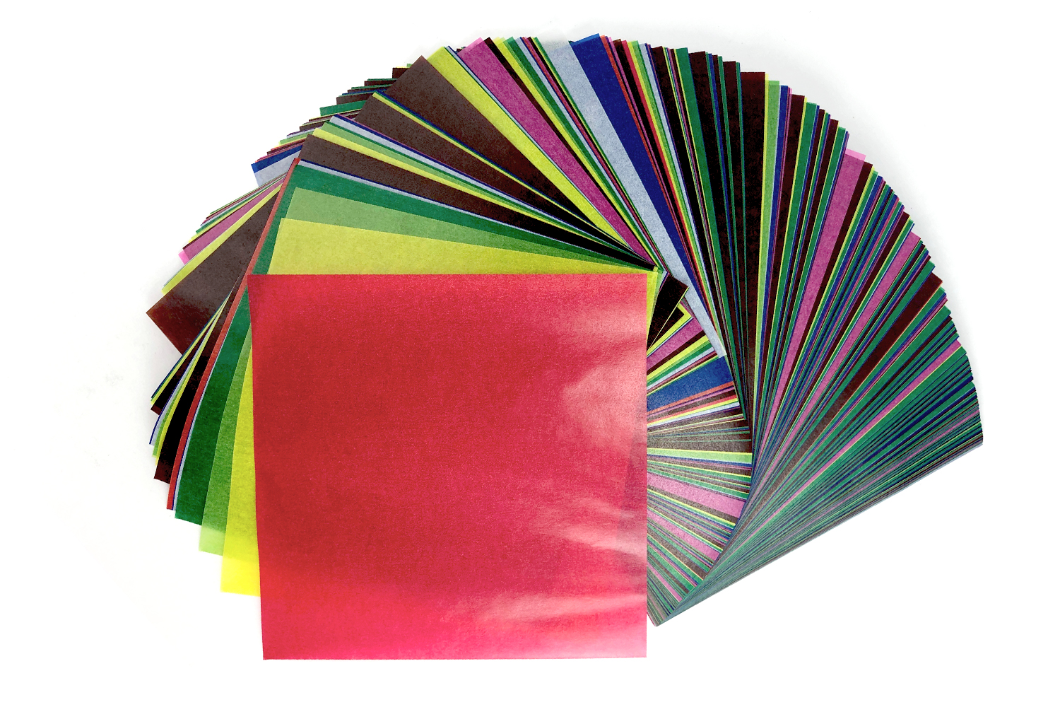 Papier vitrail - 10 couleurs assorties - Papier calque, vitrail