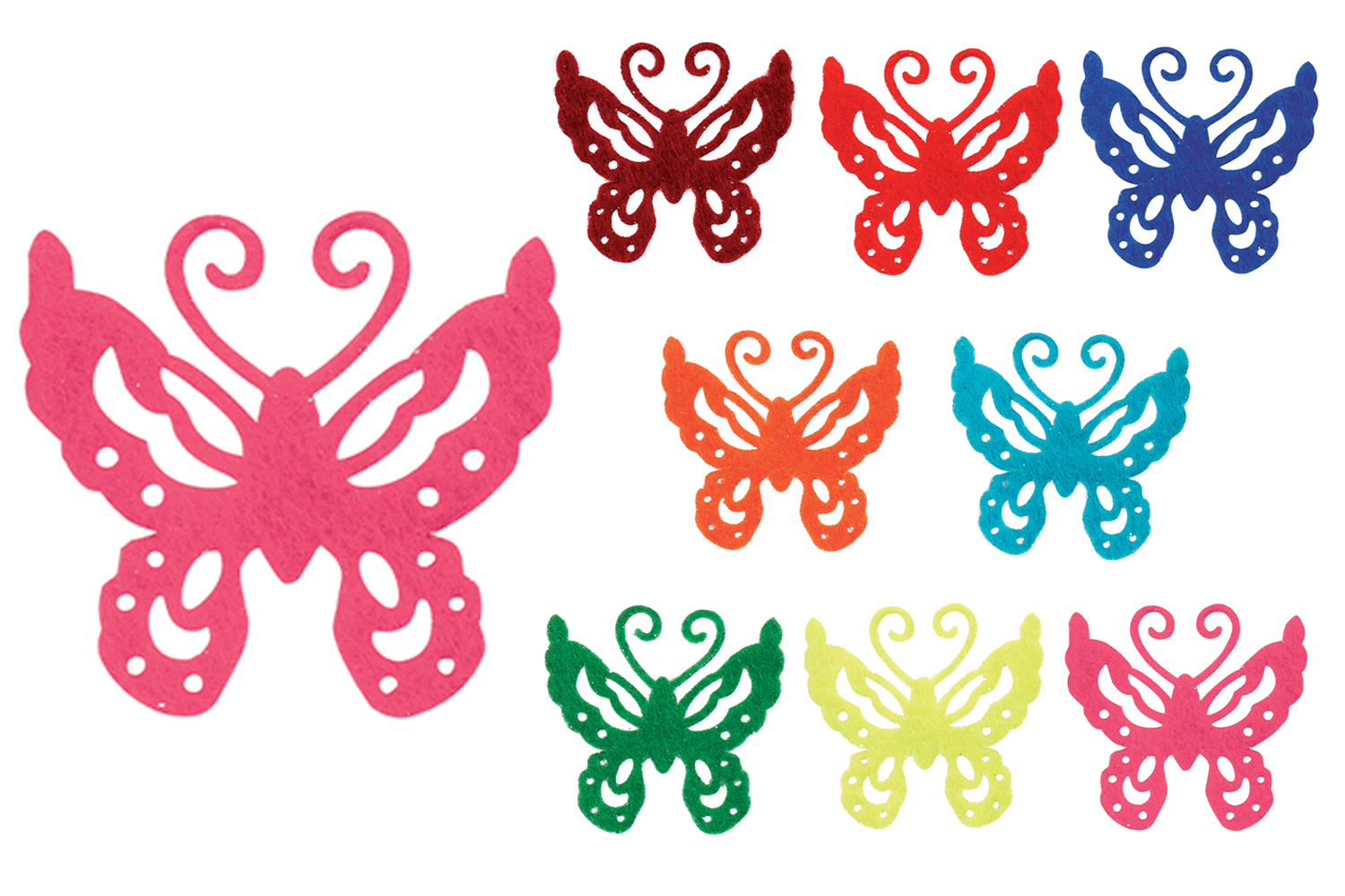 Kit Stickers Déco Voiture Papillons - Autocollant
