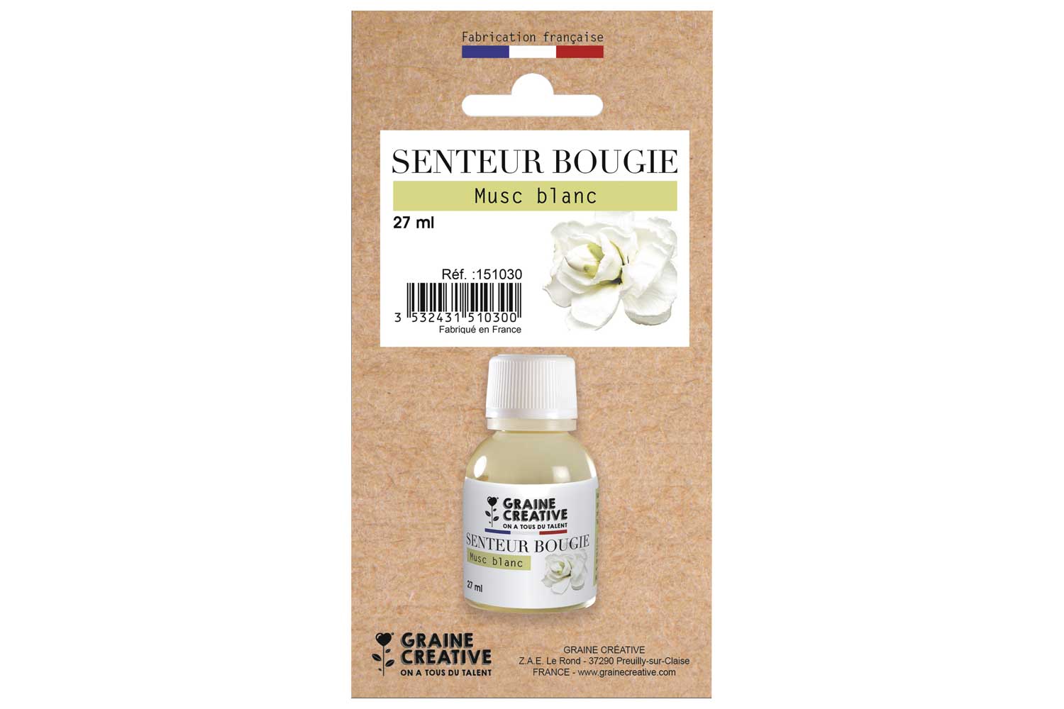 Parfum Pour Bougie - Senteur Sucre d'orge - 27 ml
