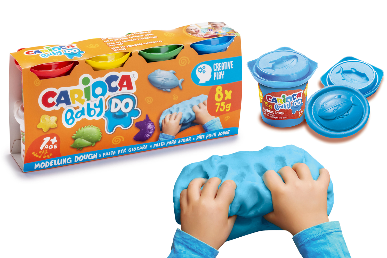 Play-Doh, Pack de 6 Pâte Paillette, pâte à Modeler, Loisirs créatifs pour  Enfants : : Jeux et Jouets