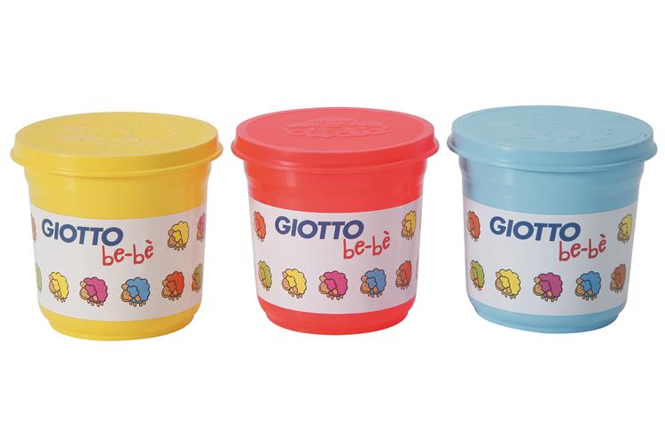 Pâtes à modeler Giotto 220 gr - 3 couleurs - Modelage 1er âge - 10 Doigts