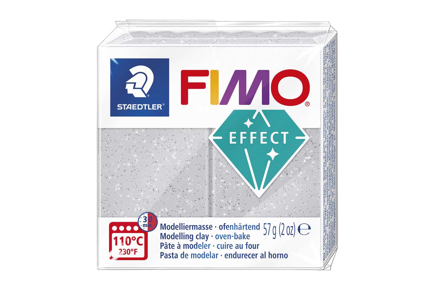 Staedtler Fimo pâte à modeler professionnelle 85 grammes blanc