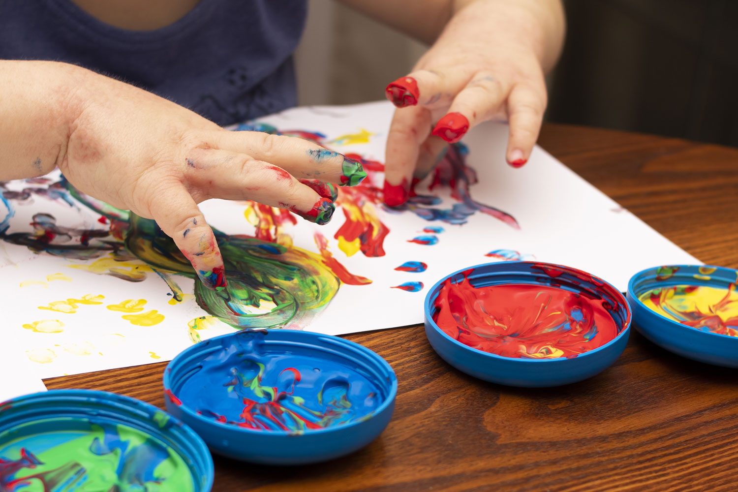 Offrez ce coffret de peinture au doigt à votre enfant !