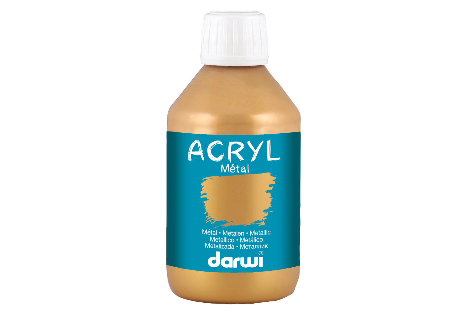 Peinture acrylique métallisée - 250 ml