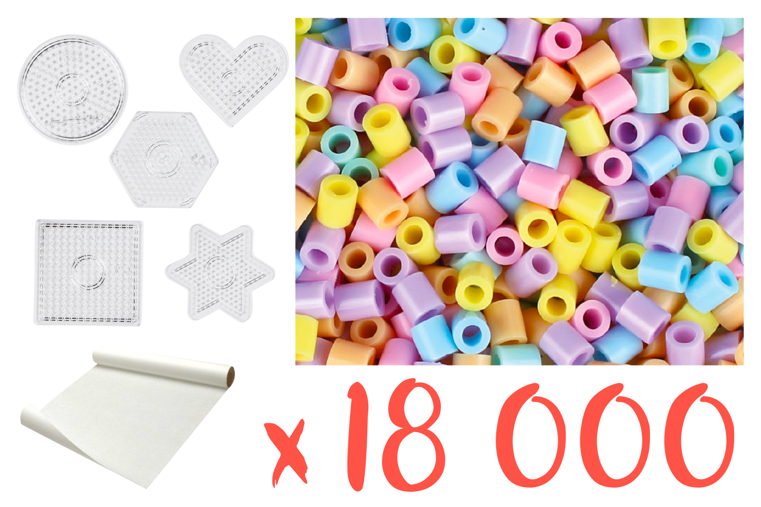 Perles à repasser - Kit complet pour activité - Kits clés en main - 10  Doigts