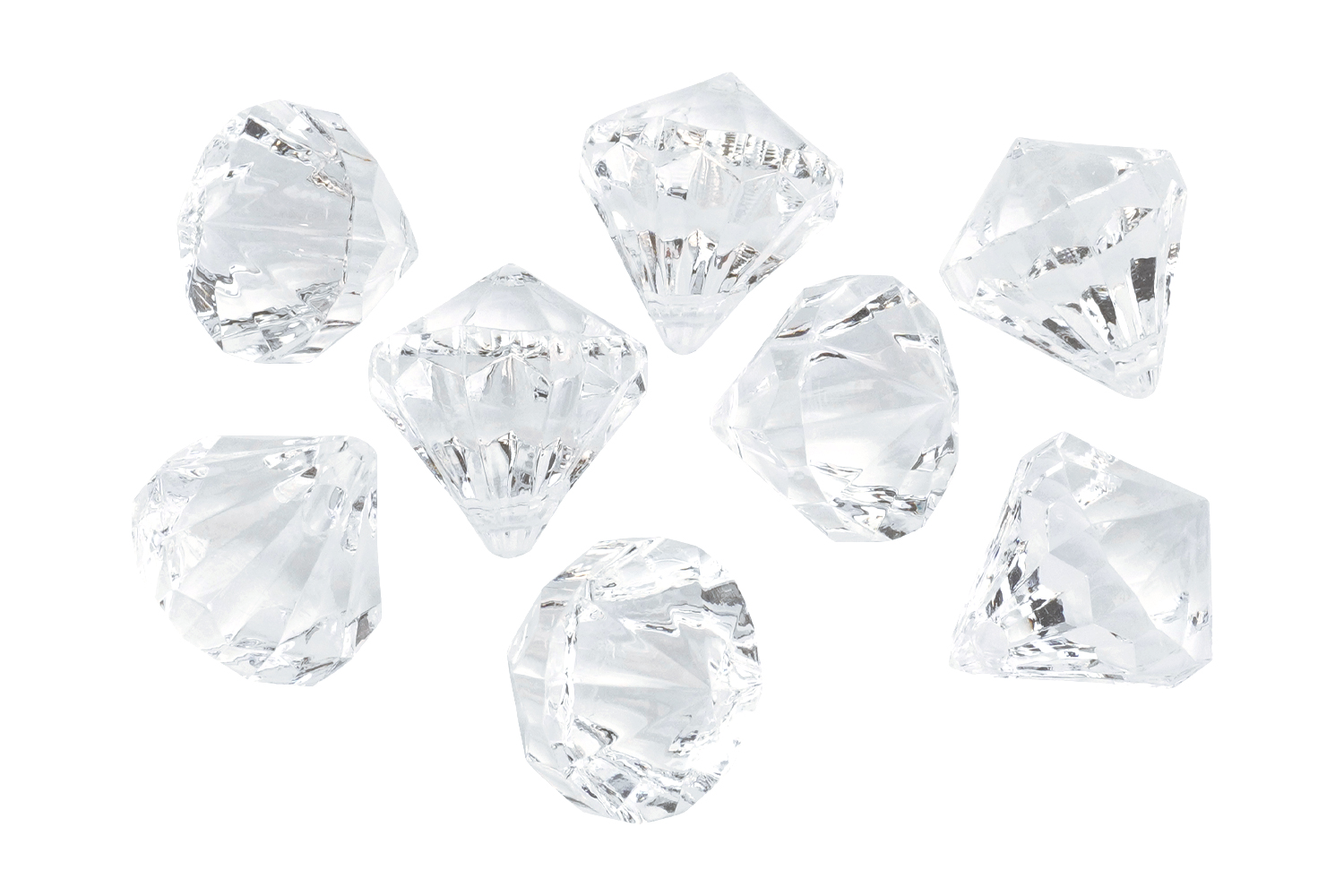 Perles pampilles diamants - Lot de 8 - Breloques, pampilles - 10