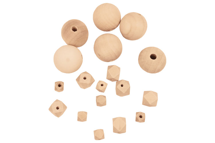 Anneaux en bois - Dimensions au choix - Perles Bois - 10 Doigts