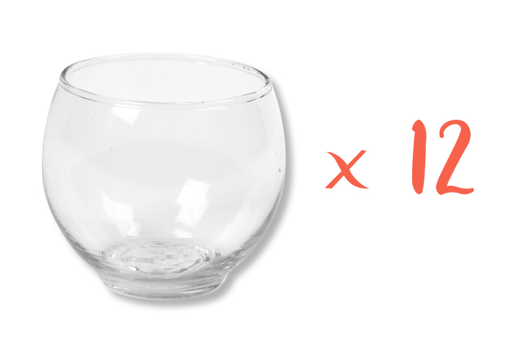 Photophores Boule Lot De 12 Bougeoirs Cadres Moules