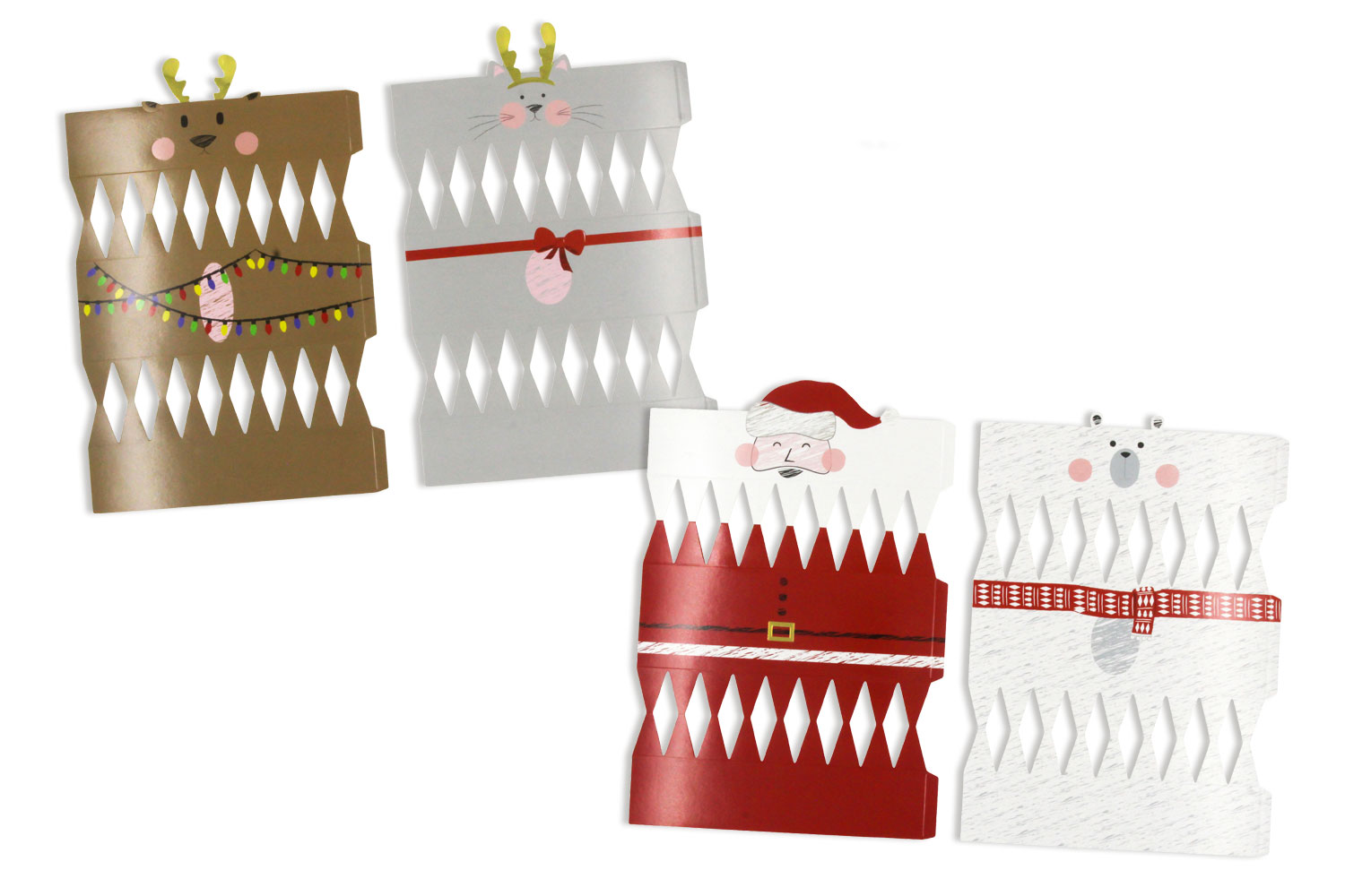 KreativeKraft Crackers de Noël - Coffret de 10 Crackers de Noël Remplis -  Christmas Crackers Enfant Adulte - Décoration de Table de Luxe : :  Cuisine et Maison