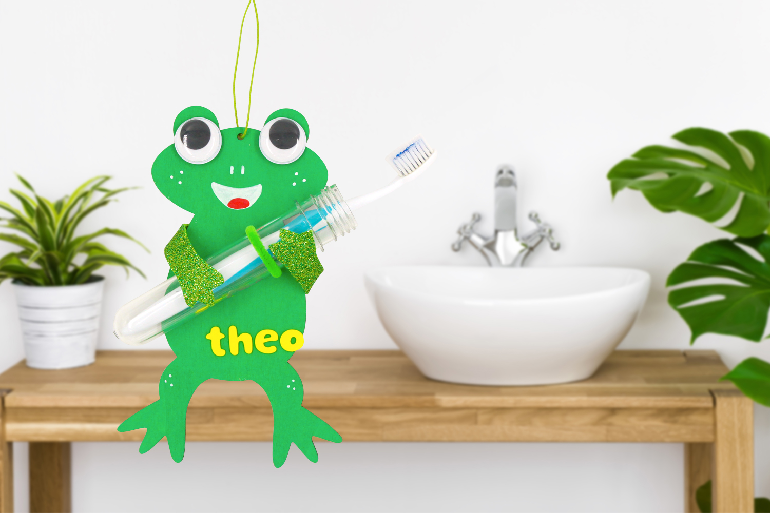 Grenouille porte brosse à dents Kits clés en main 10