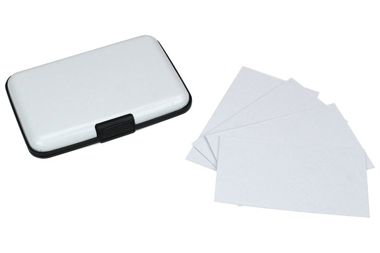 Porte-carte à customiser - Plastique Opaque - 10 Doigts