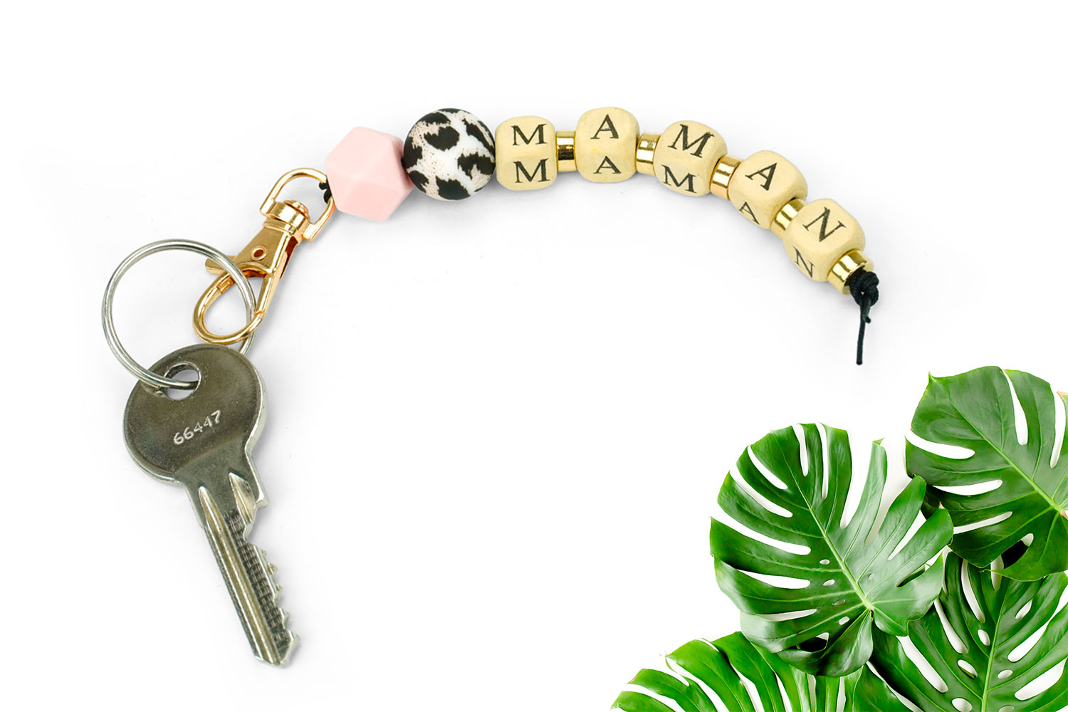 Porte clef porte bonheur en fimo : bijoux-de-sac par fimobyclara