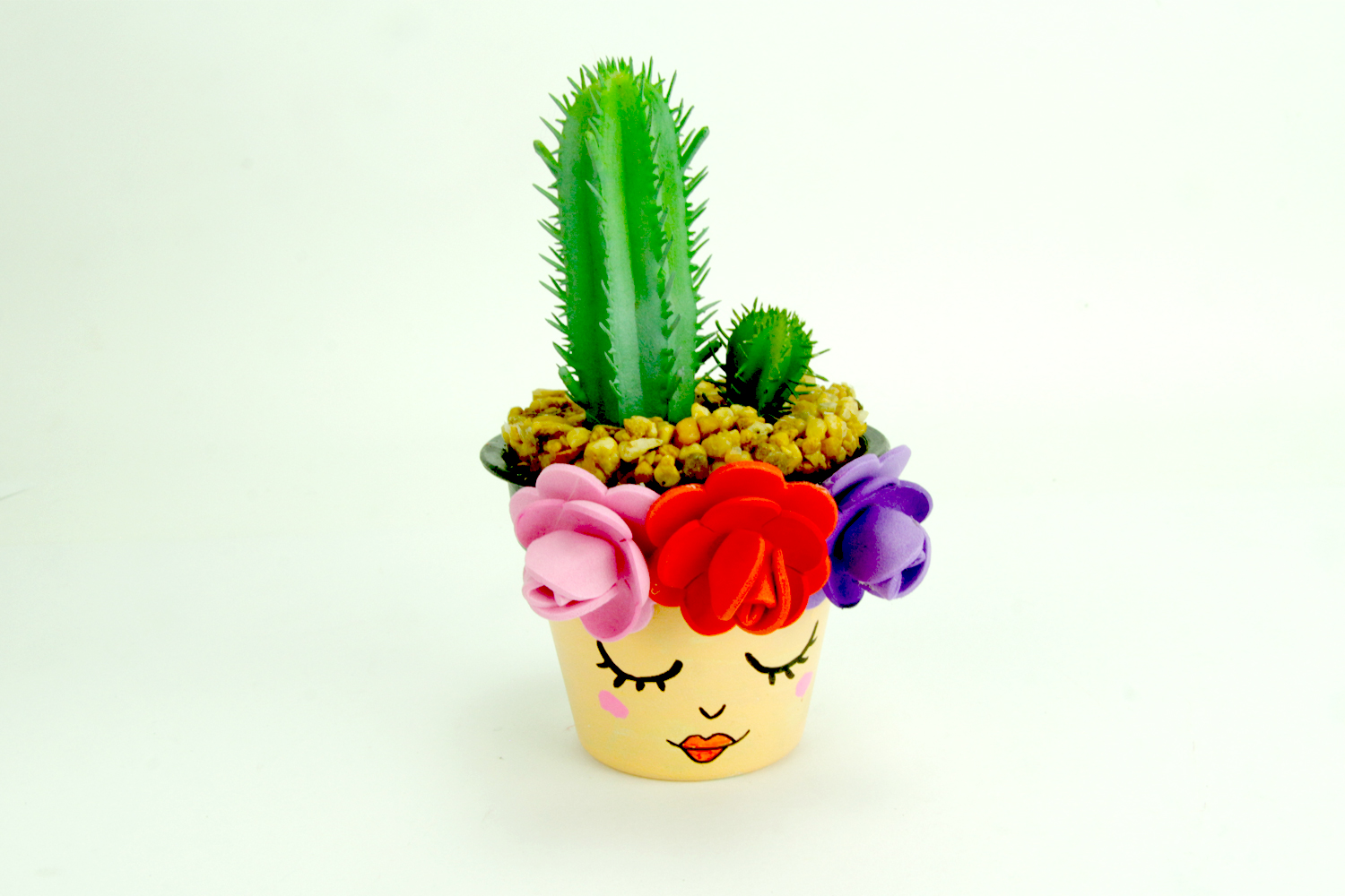 Fleurs Mousse Adhésive Couleurs Assorties Set De 9