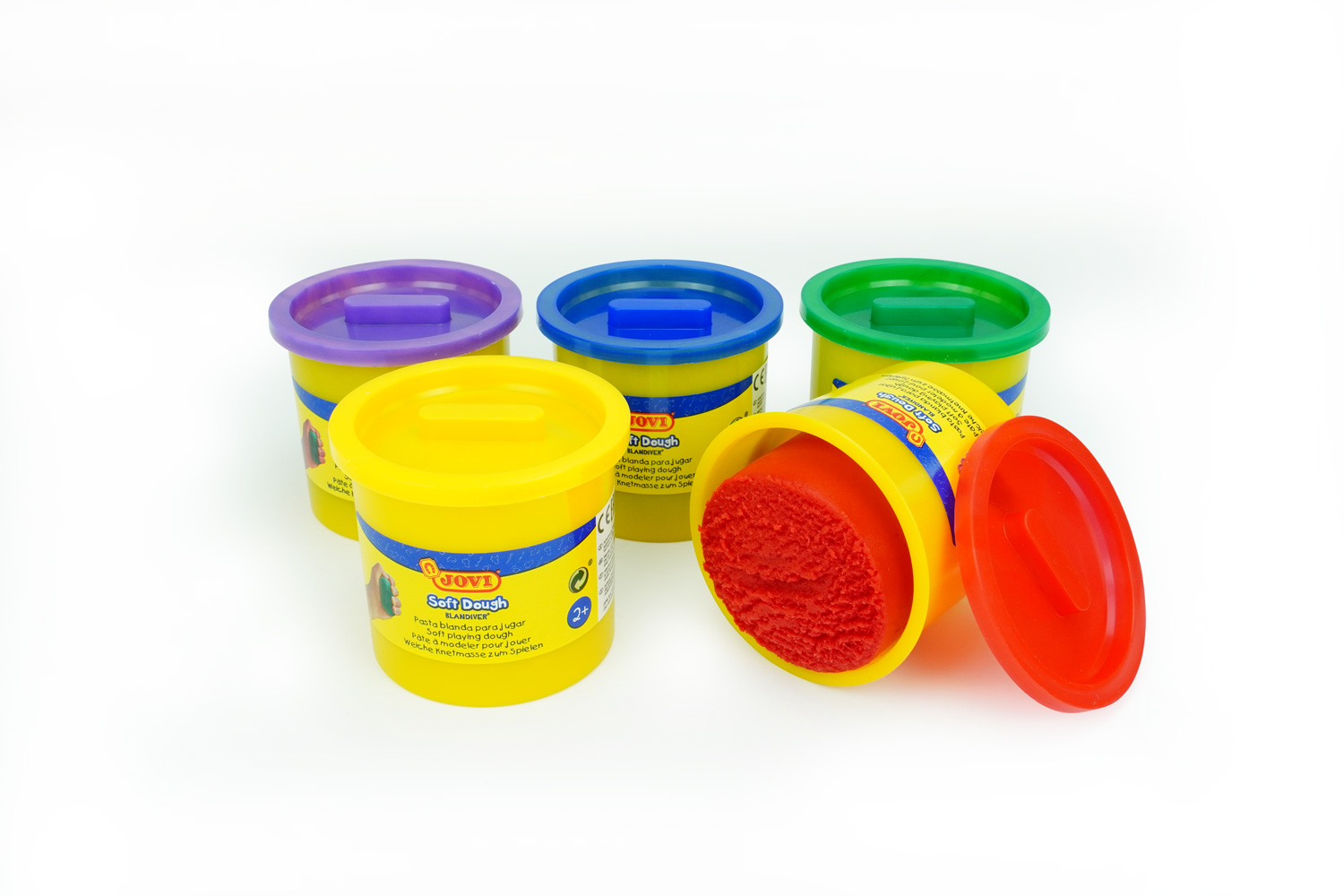 Pâtes à modeler (dès 2 ans) - 5 pots de 110 gr - Pâtes à modeler