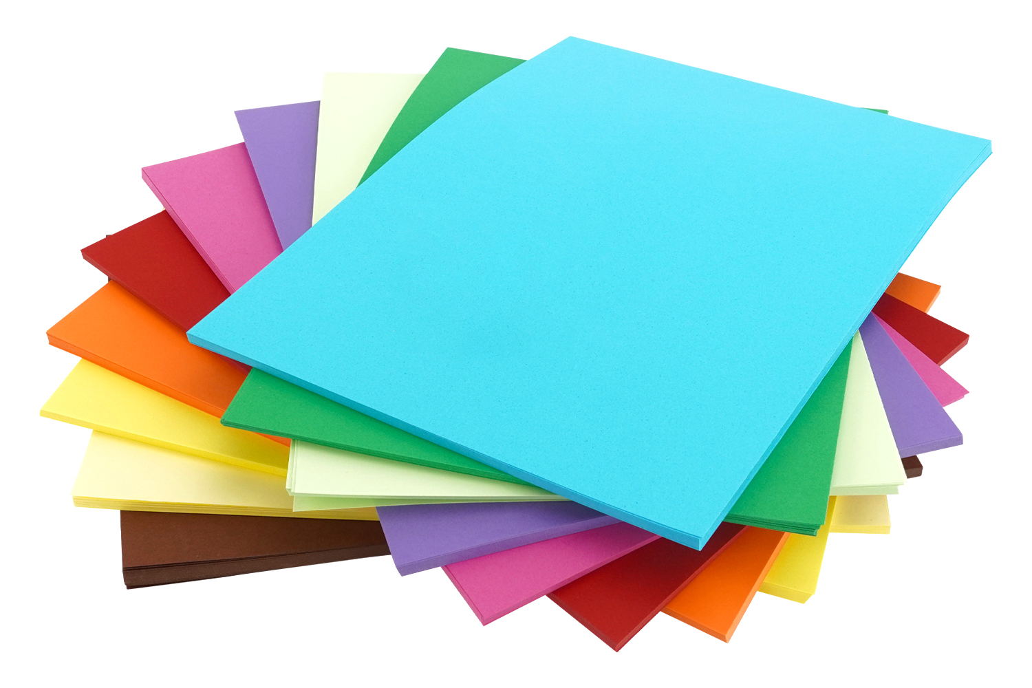 Papier léger multicolore, 21 x 29.7 cm - 500 feuilles - Papiers Format A4 -  10 Doigts