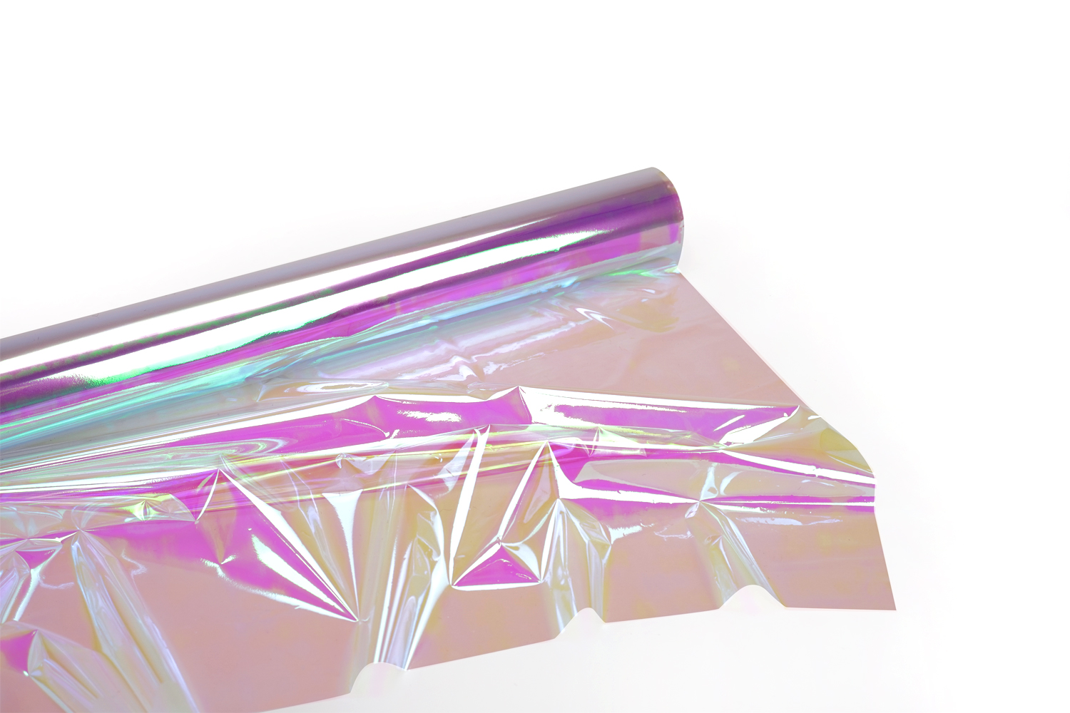 Film plastique transparent iridescent - Papiers Cadeaux - 10 Doigts