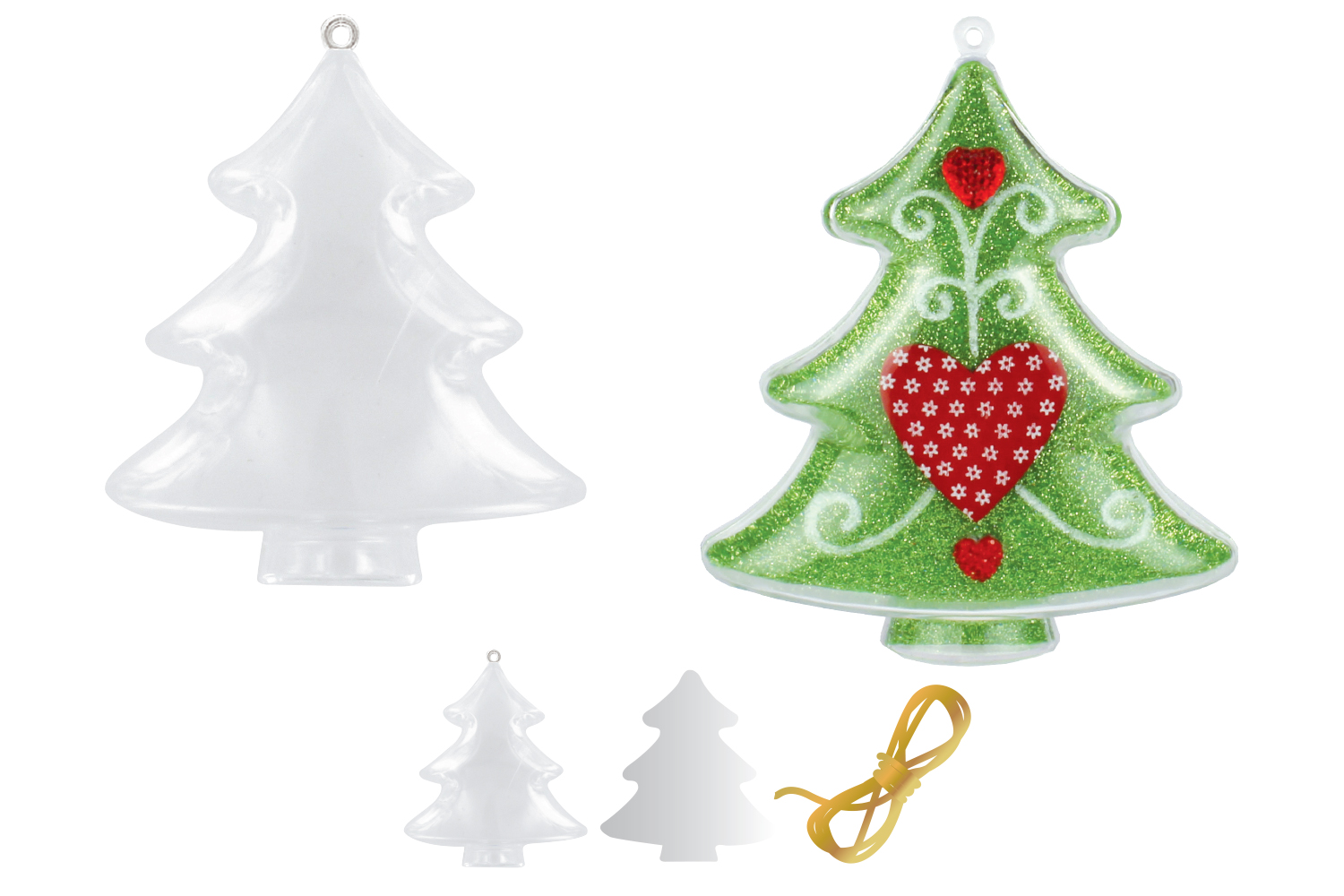 10 PCS Ornement D'arbre De Noël Enveloppe Cadeau Enveloppes Cadeaux