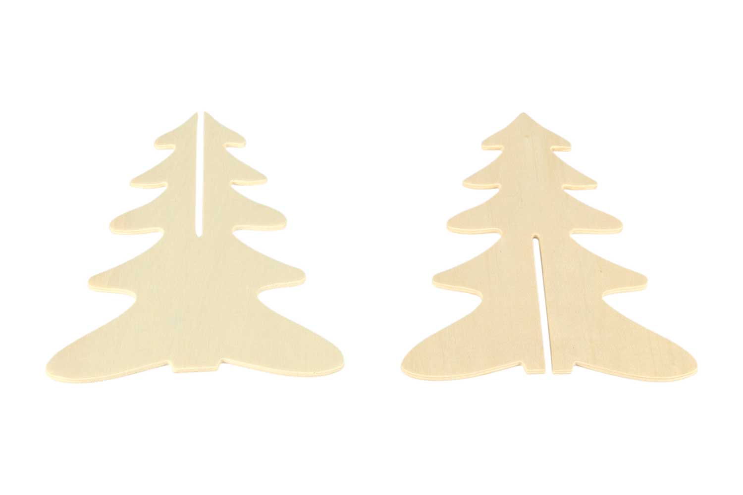 Sapin en bois à décorer - Supports de Noël en bois - 10 Doigts