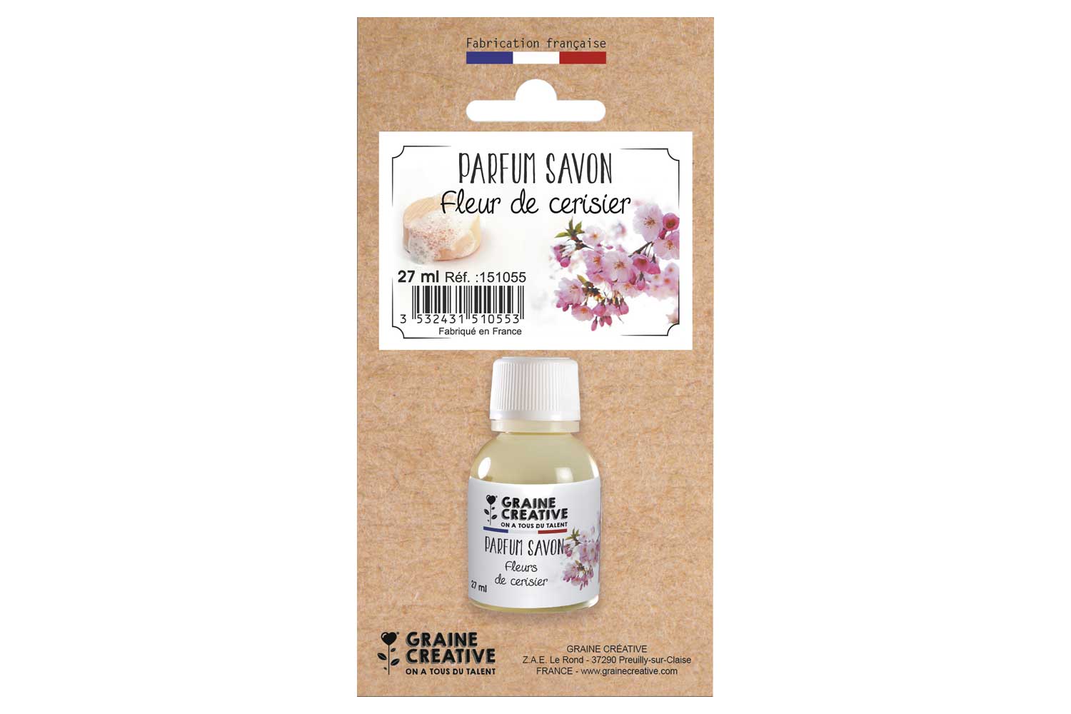 Flacon 27ml parfum liquide pour bougie et savon - Fleur d'oranger :  : Cuisine et Maison