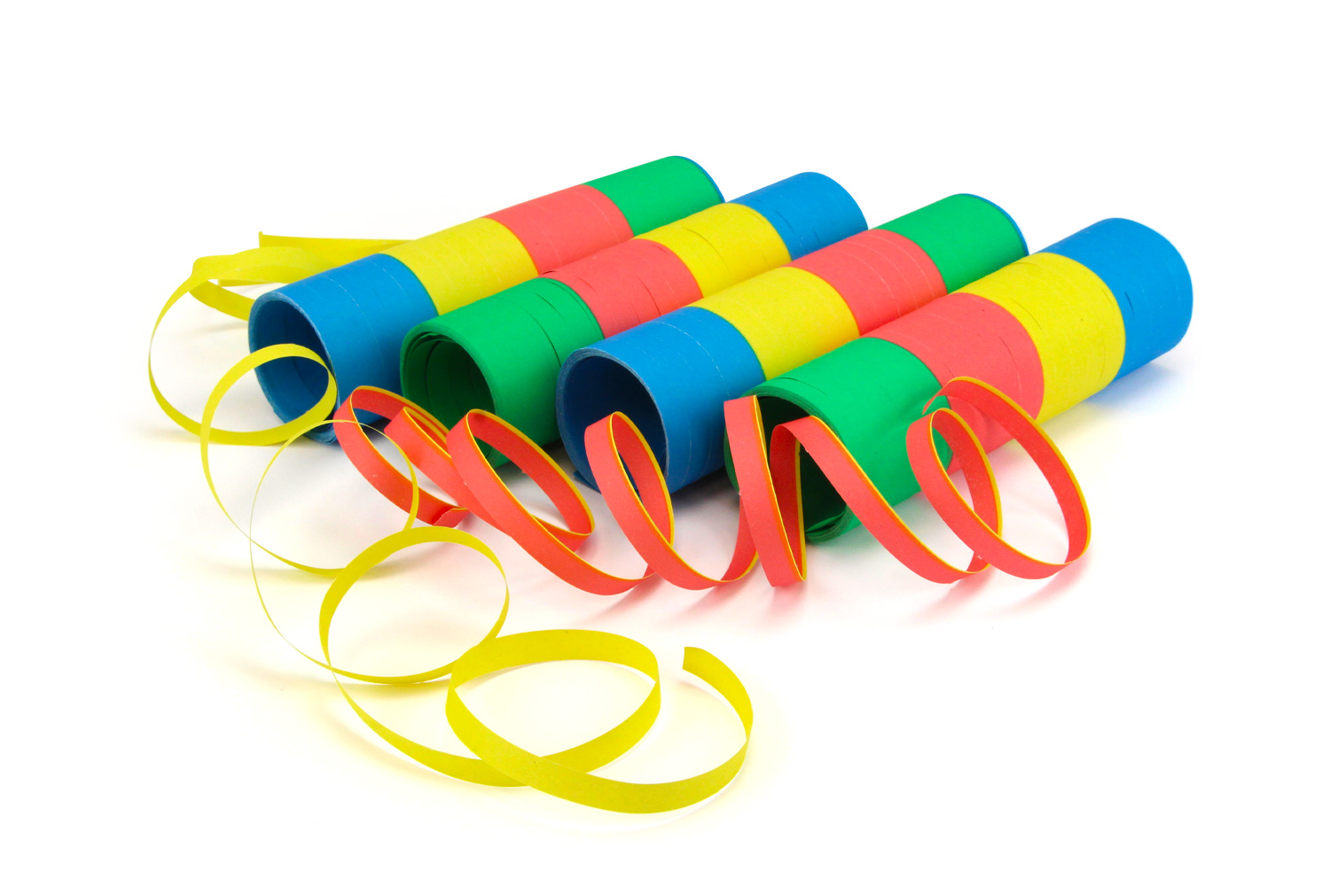 Serpentins de papier - 80 rouleaux - Ballons, guirlandes, serpentins - 10  Doigts