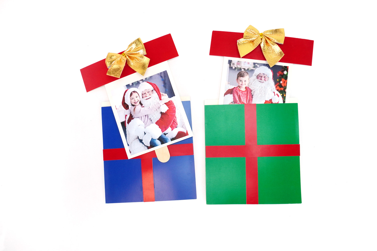 Cartes de voeux cadeaux - 6 cartes - Cartes et Papiers de Noël - 10 Doigts