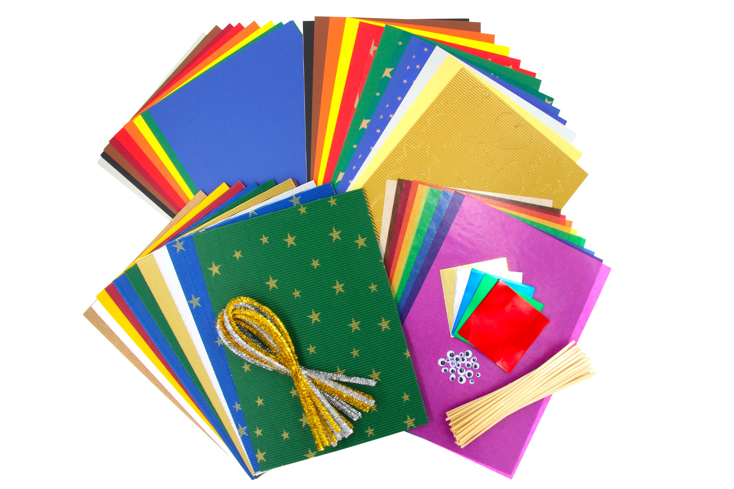 Bloc papier de Noel - 20 feuilles - Papiers fêtes - 10 Doigts