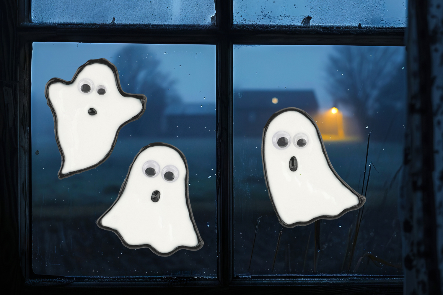 Fabriquer des stickers fantômes pour fenêtres
