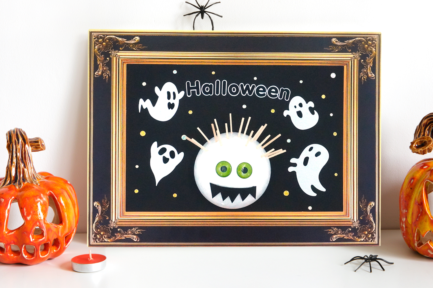 Tableau Petits Monstres Activit s Manuelles Halloween