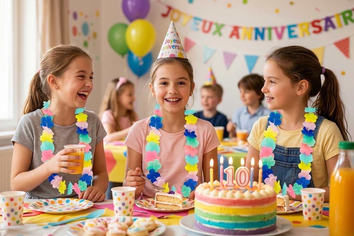 Colliers hawaïens à faire soi-même