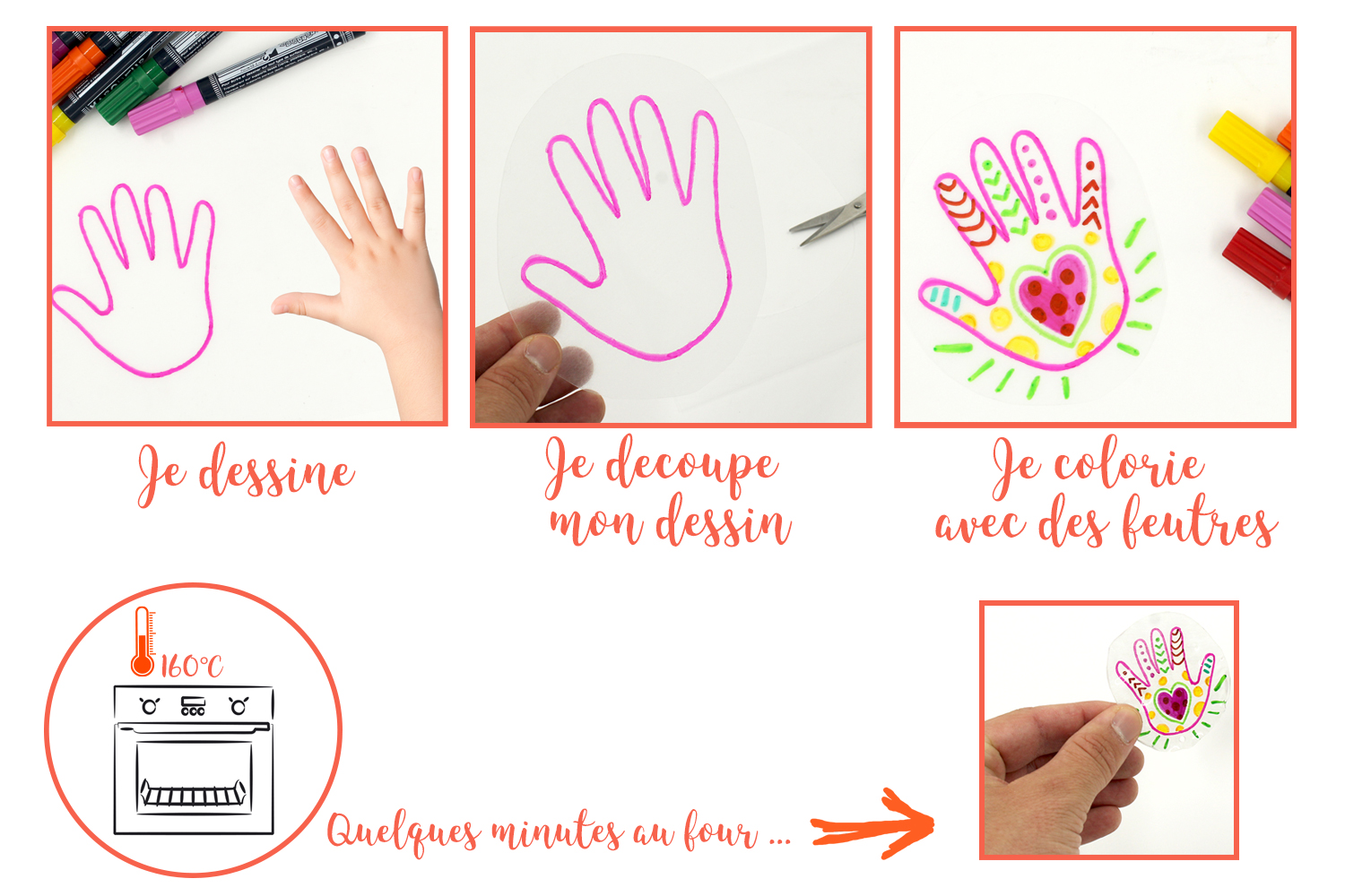 8 Feutres pailletés - Créalia - Plastique créatif - Supports de dessin et  coloriage