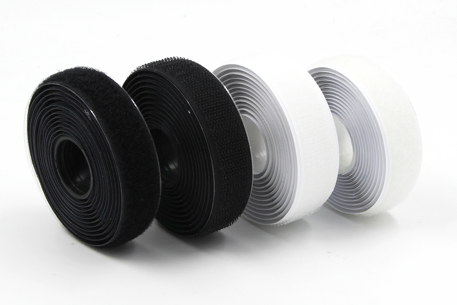 Velcro ou scratch blanc en pastille, 16 mm autocollant : par lesfeesmode